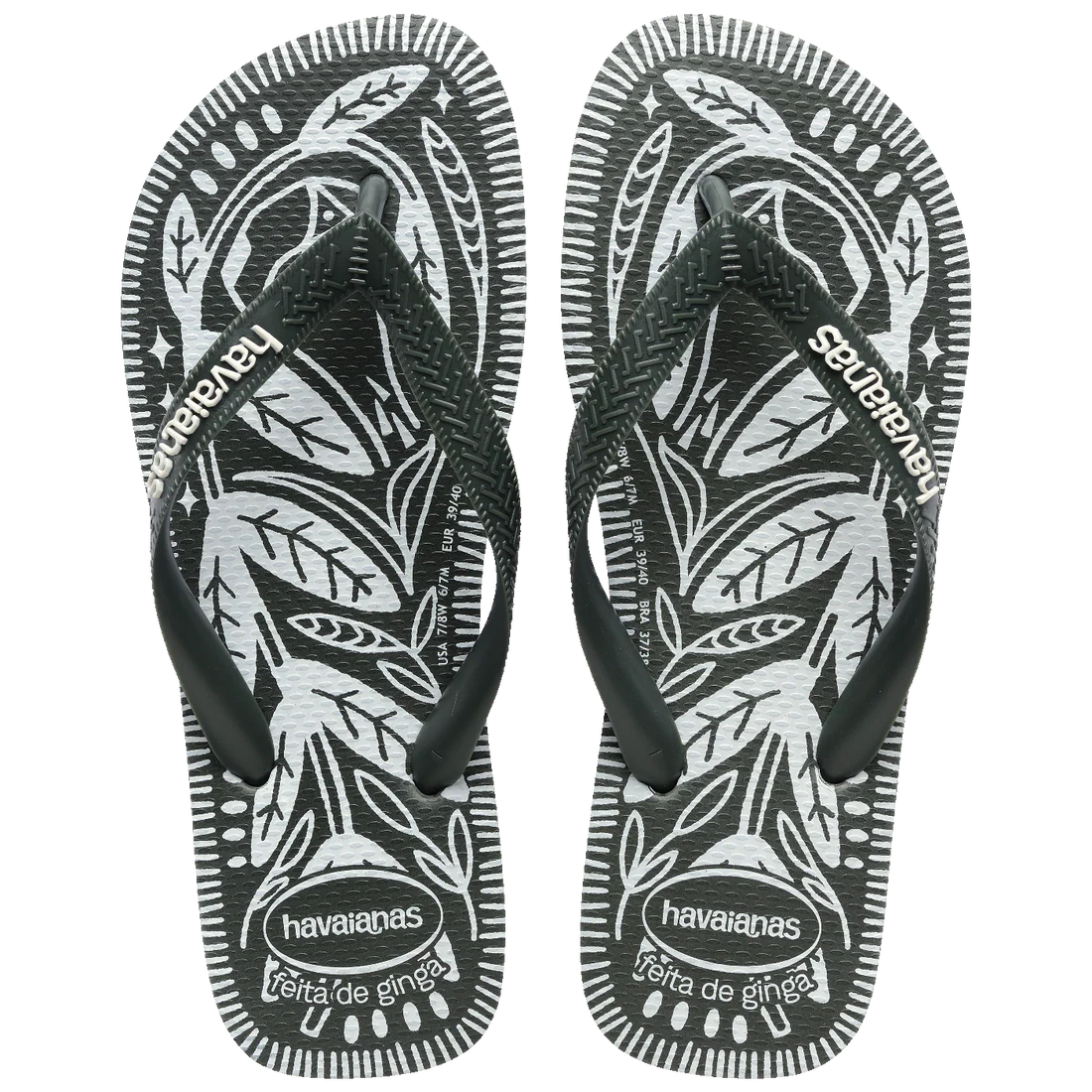 Chinelo Havaianas Top Jardim Noturno