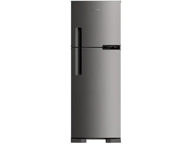Geladeira Brastemp Frost Free Duplex 375L Inox com Compartimento Extrafrio Fresh Zone BRM44HK