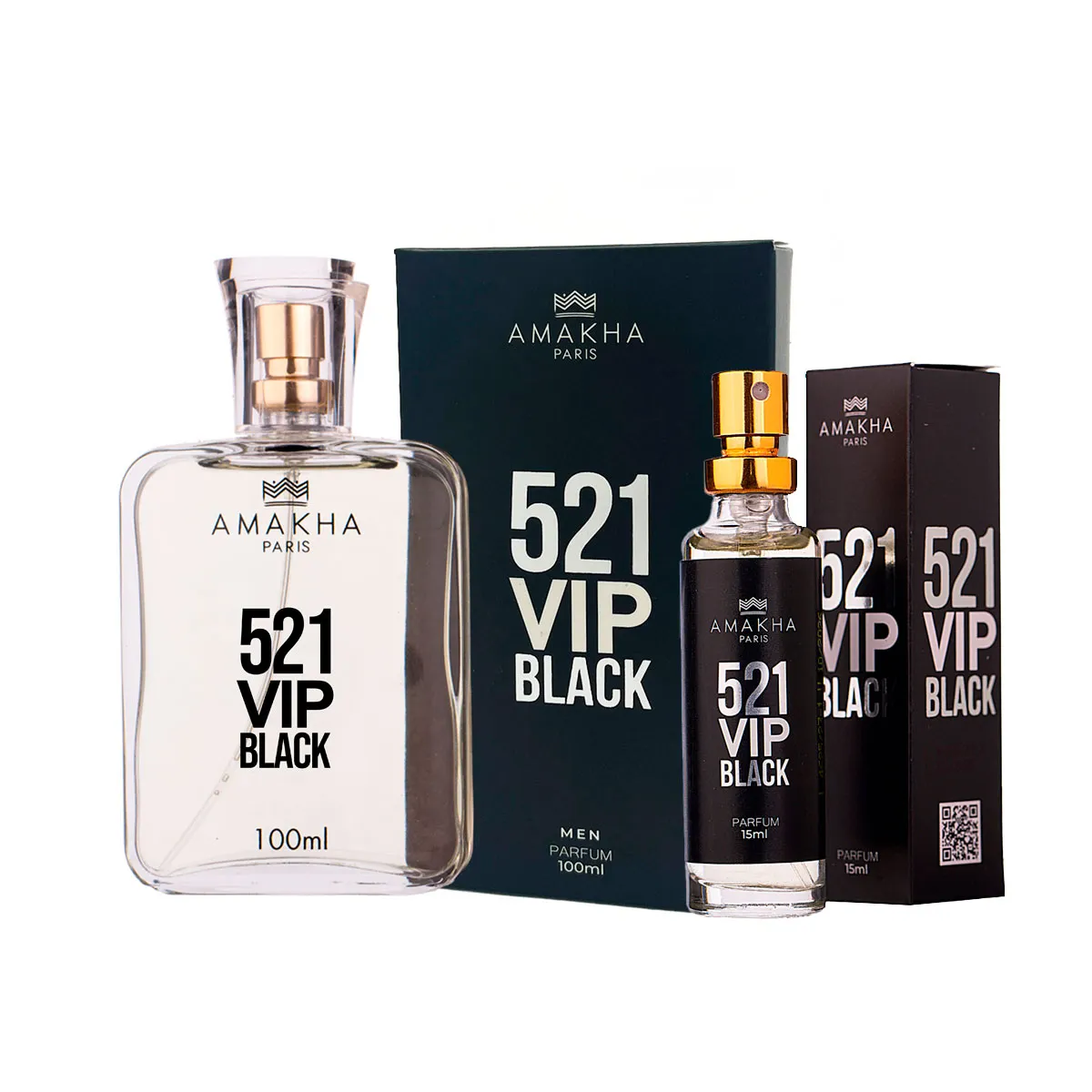 Kit Perfumado 521 Vip Black