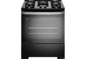 Fogão Electrolux 5 Bocas Efficient com PerfectCook Preto FE5GB