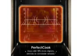 Fogão Electrolux 5 Bocas Efficient com PerfectCook Preto FE5GB